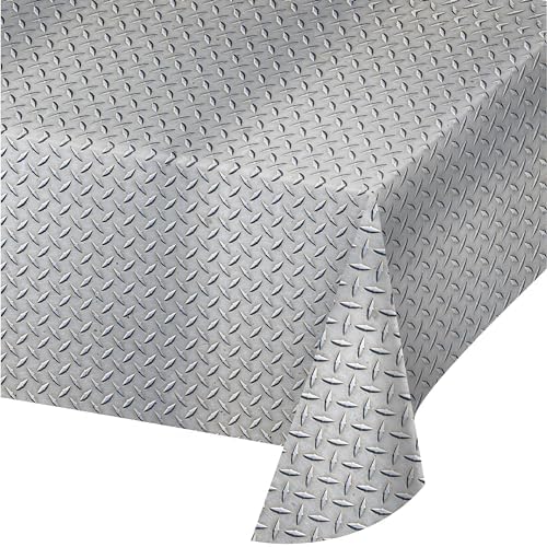 Trendware Diamond Plate Tablecloths 3 Count