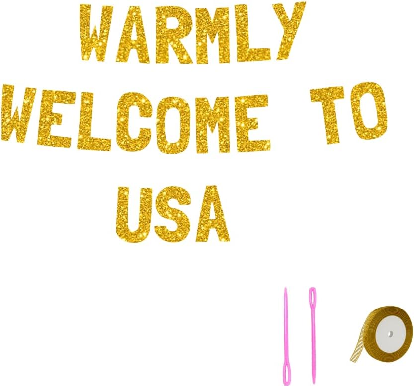 Meowoo Graduation Party Banner with Gold Glitter