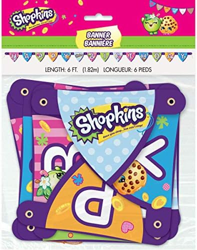 Shopkins Birthday Decor Bundle Pack