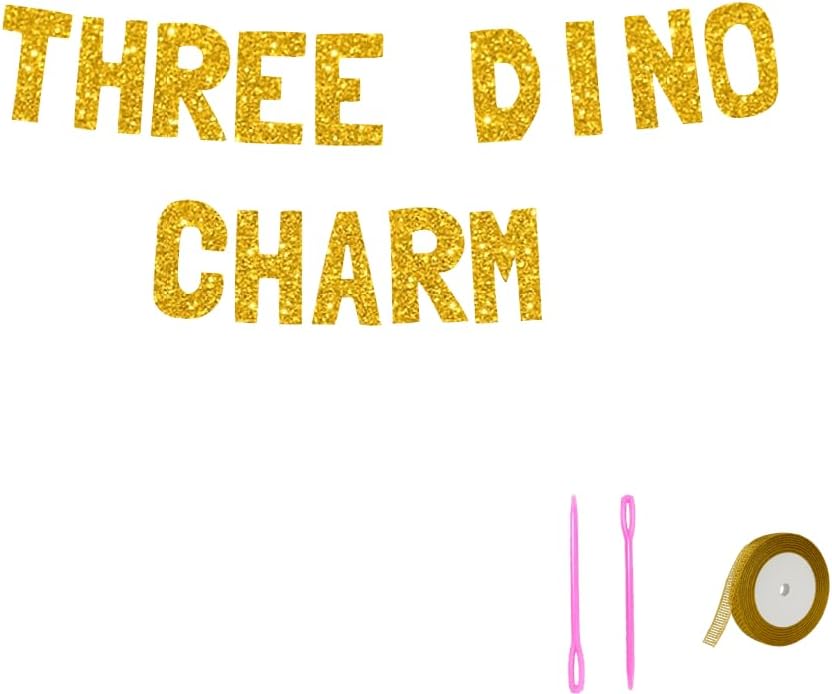 Meowoo Cool Three Dino Charm Decor Banner