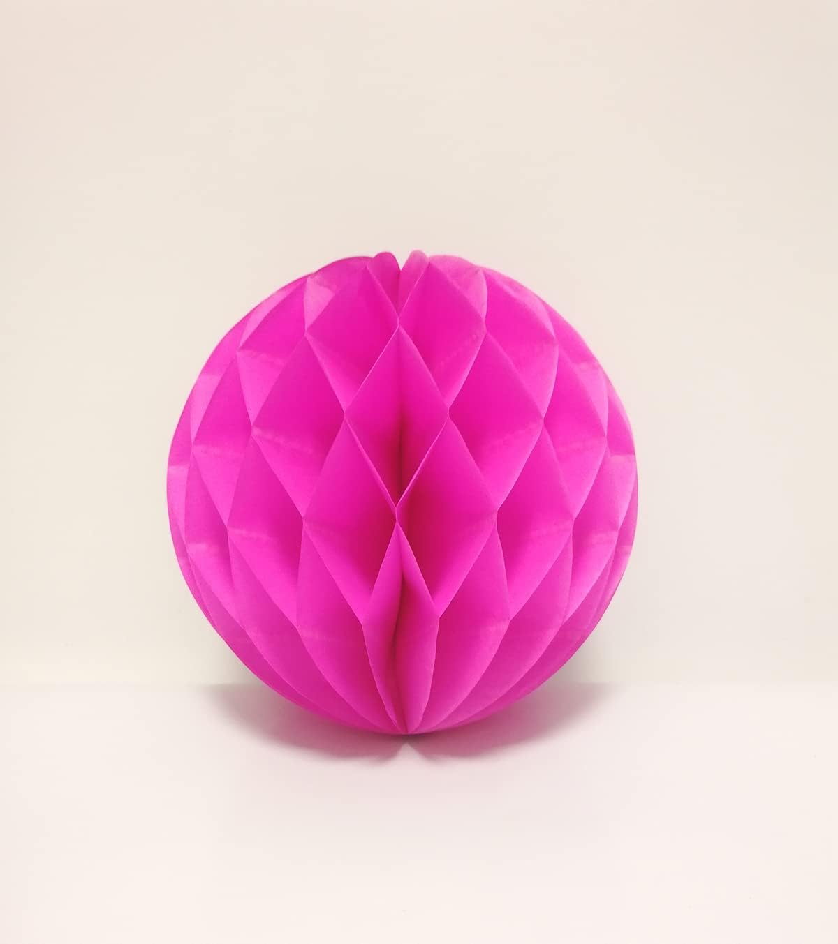 Honeycomb Balls Party Decorations 10 Pieces Rose Red