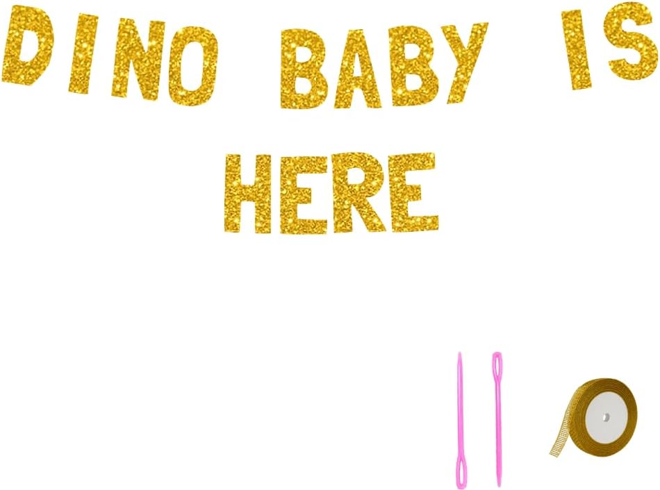 Meowoo Thrillin Dino Baby Decor Banner