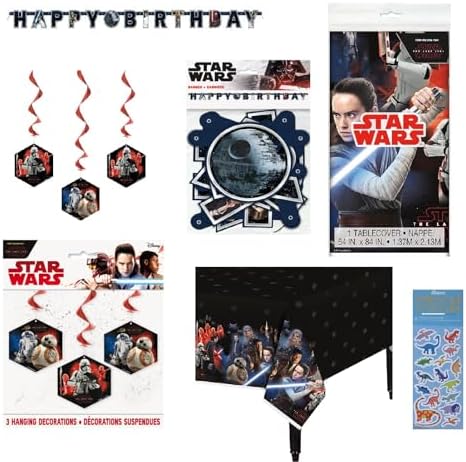 Star Wars Birthday Party Decor Bundle