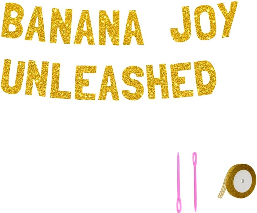 Meowoo Banana Joy Unleashed Decoration Banner
