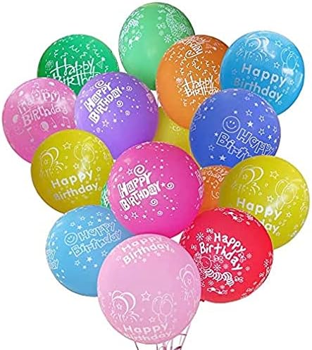 Happy Birthday Balloons 52 Pcs Decor Set