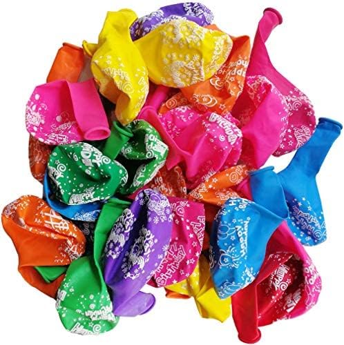 Happy Birthday Balloons 52 Pcs Decor Set