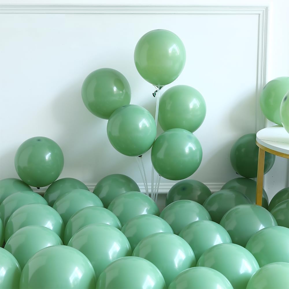 137PCS Sage Green Balloon Garland Arch Kit