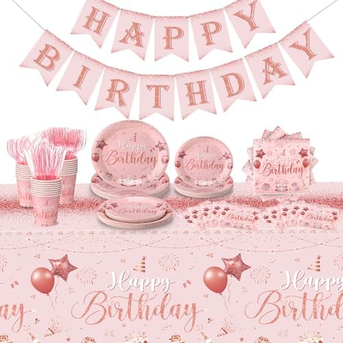 Vesici 171 Pcs Birthday Party Supplies Set