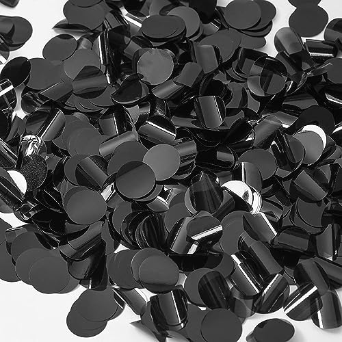 Black Confetti Balloons 25 PCS for Birthday Party Decorations