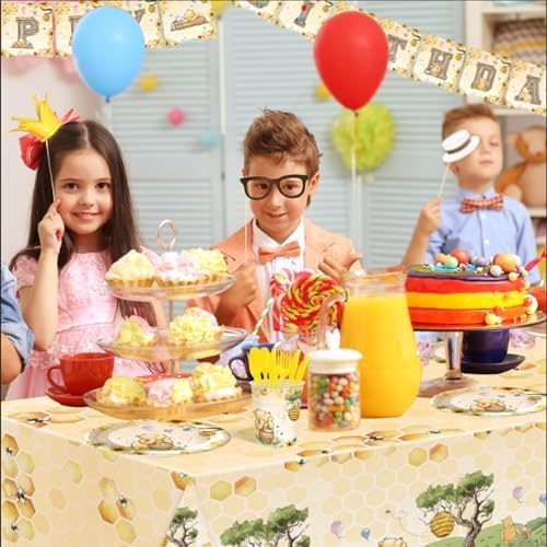 142pcs Bear Themed Baby Shower Party Decorations Set