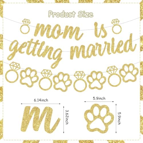 Wonmelody Mom Is Getting Married Banner Garland