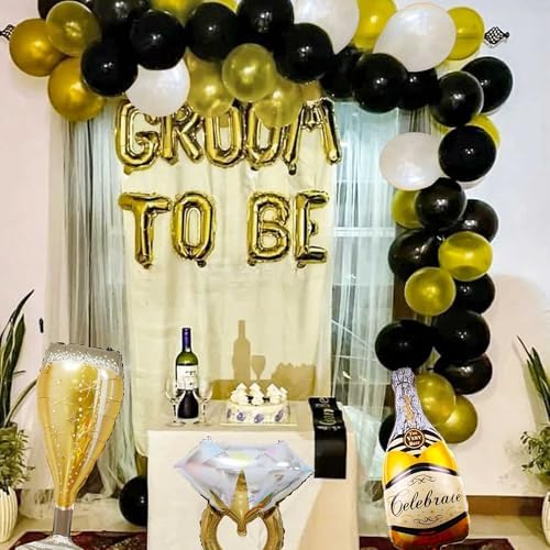 24 Pc Groom To Be Balloon Decoration Set
