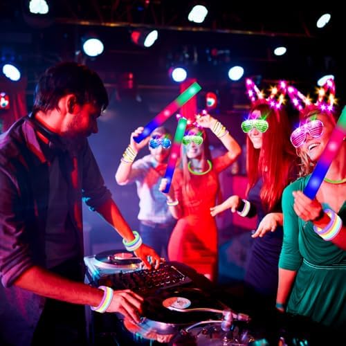 236 PCS Glow in the Dark Party Essentials for Kids and Adults