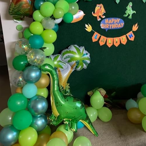 Dinosaur 3rd Birthday Decorations With 40 Inch Balloons