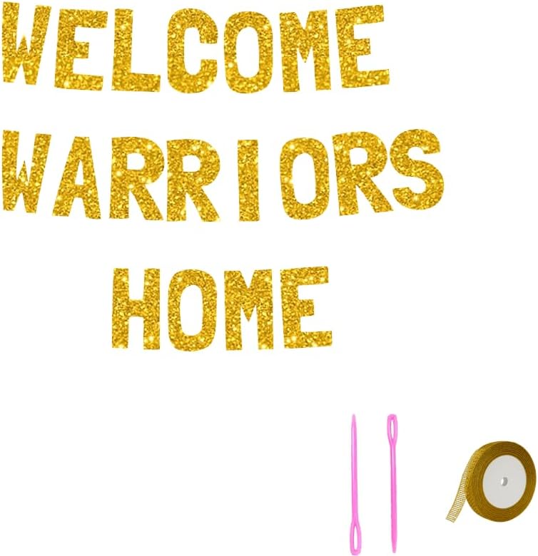 Meowoo Welcome Home Glittery Decor Banner
