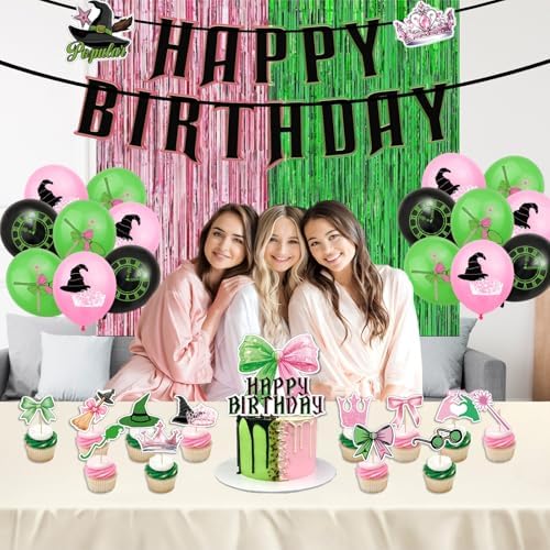 Witch Themed Birthday Party Decor Set