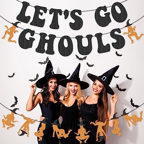 Glamoncha Halloween Bachelorette Banner Garland