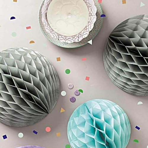 8 Piece 3 Inch Honeycomb Balloon Decorations for Parties