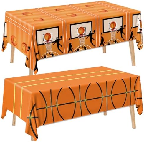 Lenyunge Basketball Table Cloth 54x108 Inch