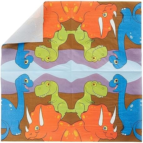 Juvale 144 Piece Dinosaur Party Supplies Set