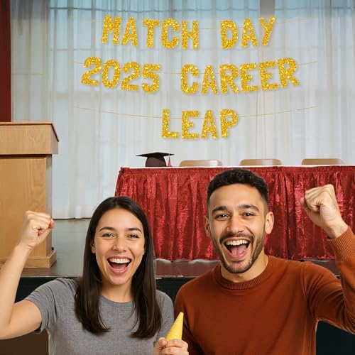 Meowoo Career Leap Match Day 2025 Banner Sparkling Gold