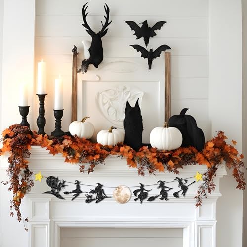Halloween Witches Garland Banner for Party Decor