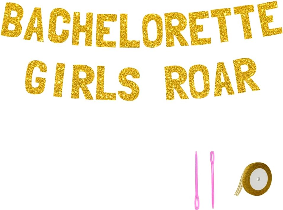 Meowoo Fun Bachelorette Roar Decor Banner