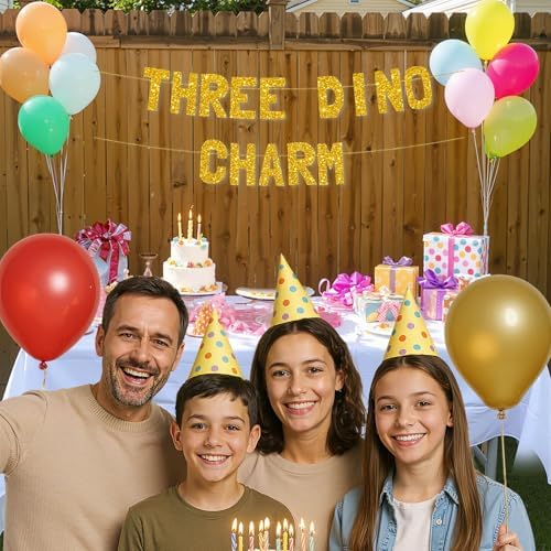 Meowoo Cool Three Dino Charm Decor Banner
