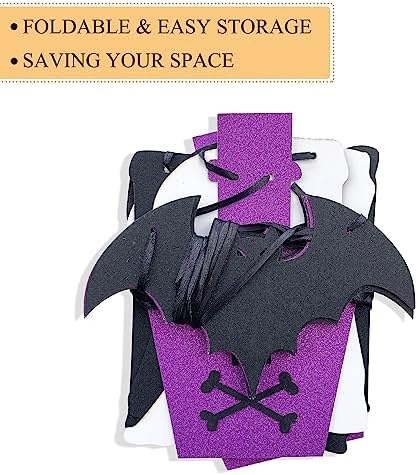 Uniwish Halloween Potion Bar Banner with Bat Garland