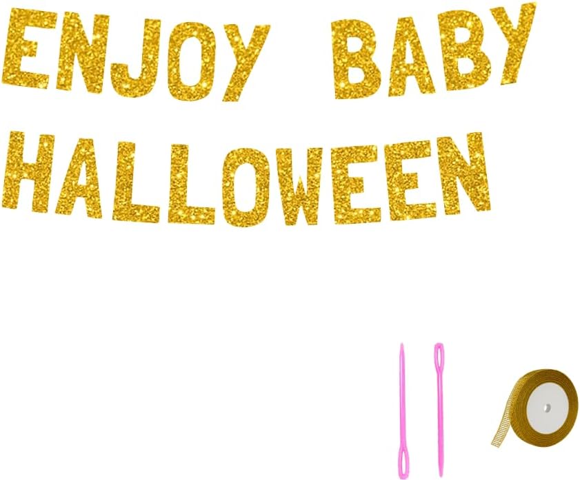 Meowoo Happy Halloween Banner Decor