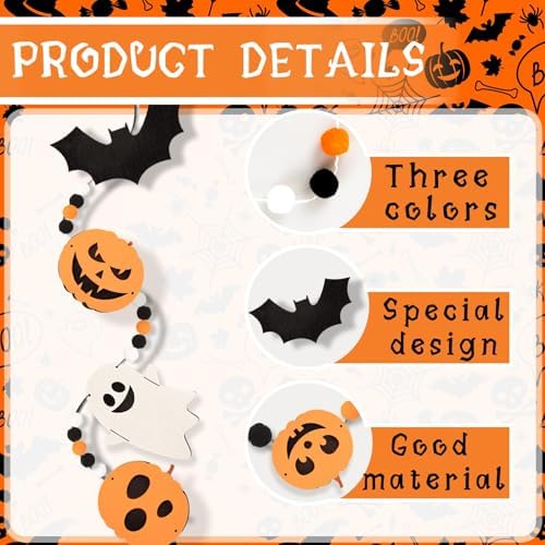 Denylo Pro 246 Ft Felt Banner Halloween Decor