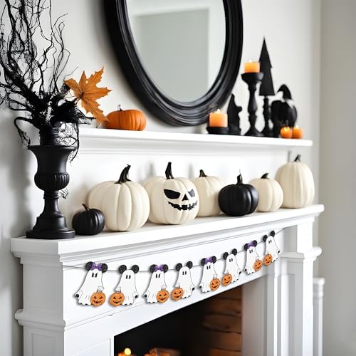 Halloween Boo Garland Banner 10Pcs Mouse Theme Decor