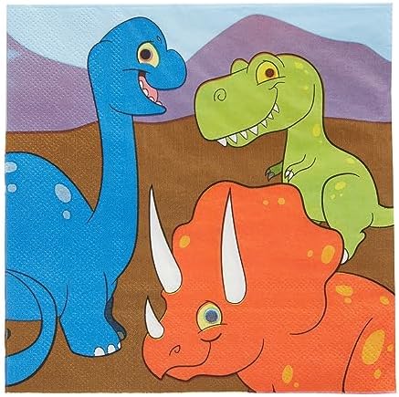 Juvale 144 Piece Dinosaur Party Supplies Set