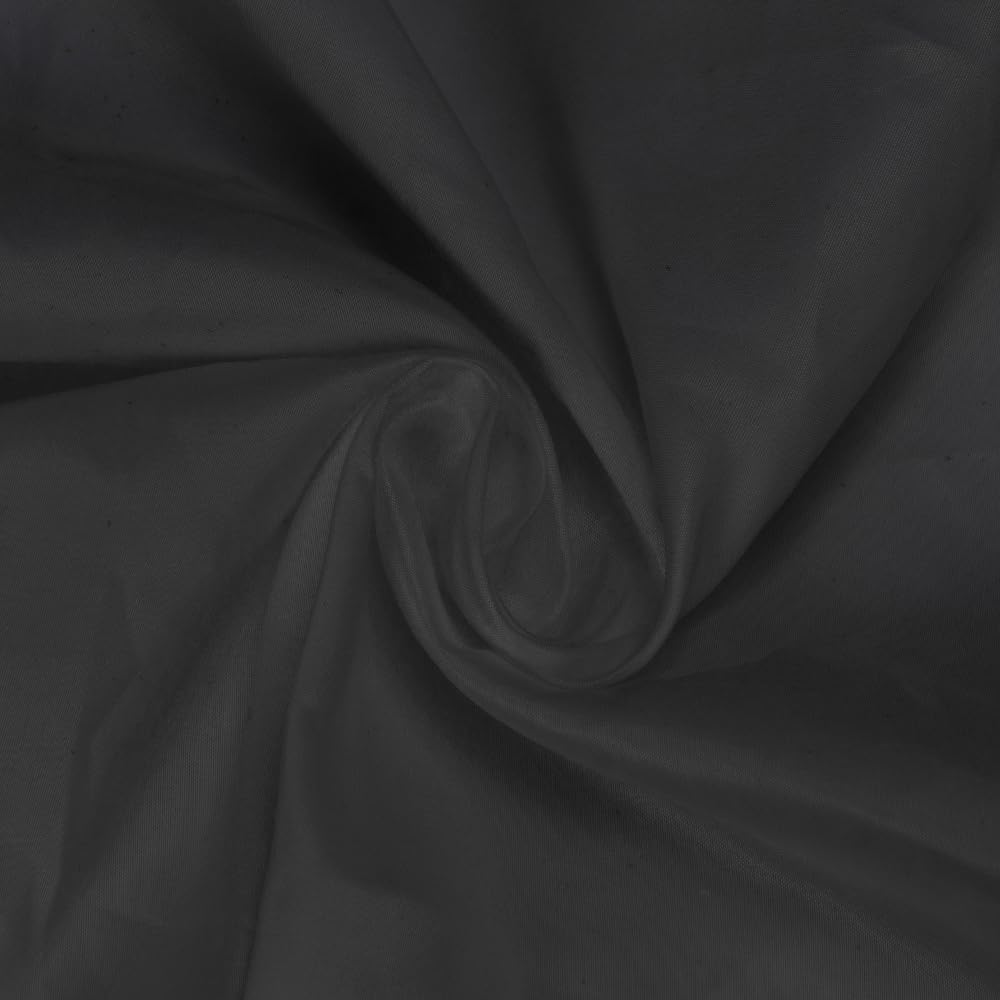 Cuckan 120 Inch Round Tablecloth 2 Pack Black