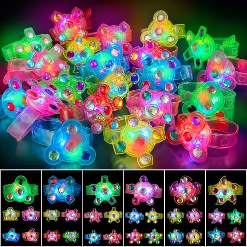 36PCS LED Fidget Spinner Bracelets for Kids