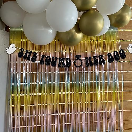She Found Her Boo Halloween Bridal Shower Banner
