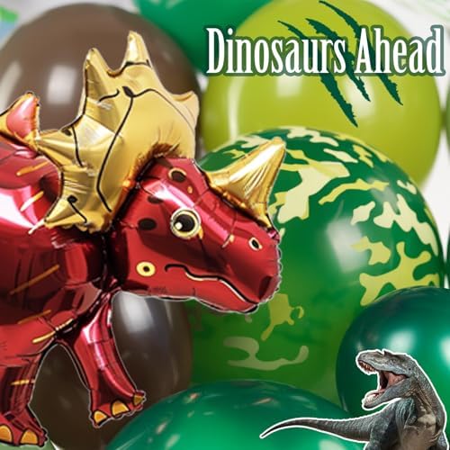 Dinosaur Balloon Arch Garland Kit 117 Pcs