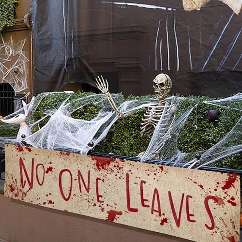 Watayo 71 x 20 Halloween Bloody Banner Yard Sign