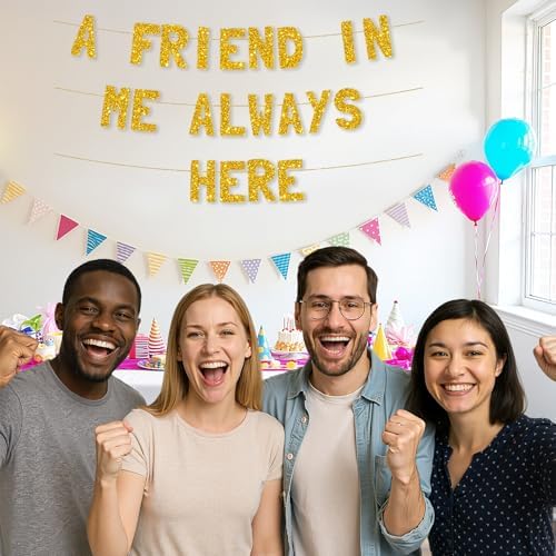Meowoo Cheers Friendship Decorations Banner