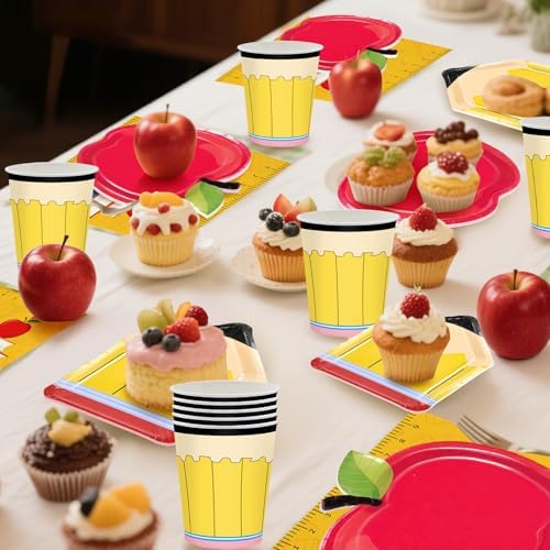 Back to School Party Set with 72 Pieces