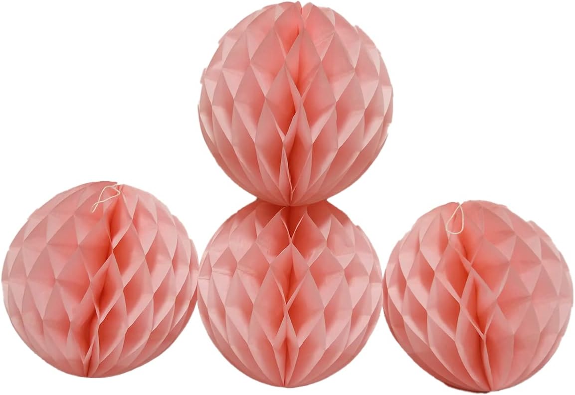 Honeycomb Ball Party Decorations Set 12 Pieces