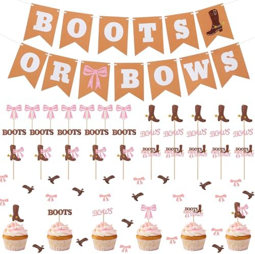 TaoBary 169 Piece Gender Reveal Decoration Kit