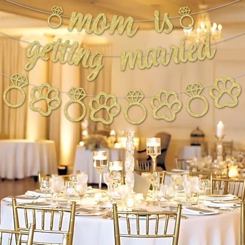 Wonmelody Mom Is Getting Married Banner Garland