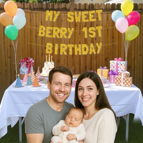 Meowoo Sweet Birthday Bash Decor Banner
