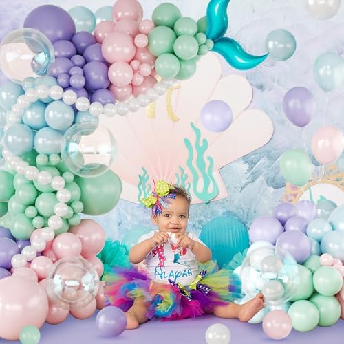 CROSSFINGERS Mermaid Balloon Garland Arch Kit