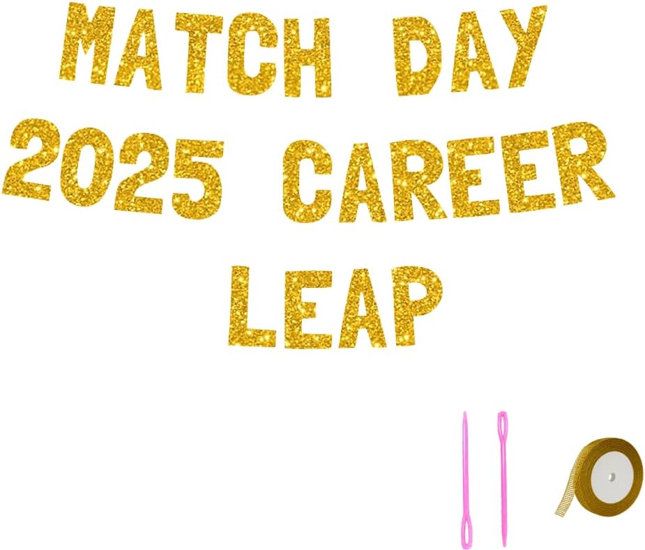 Meowoo Career Leap Match Day 2025 Banner Sparkling Gold