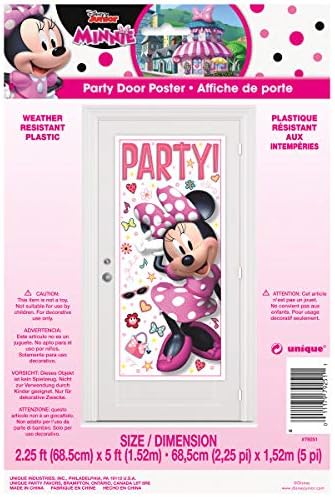 Disney Minnie Mouse Birthday Party Supplies Decoration Favor Bundle