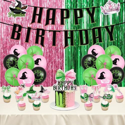 Witch Themed Birthday Party Decor Set