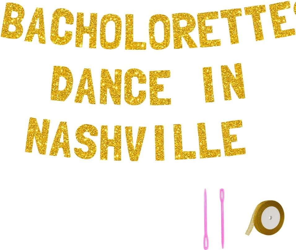 Meowoo Glam Bachelorette Party Decor Banner