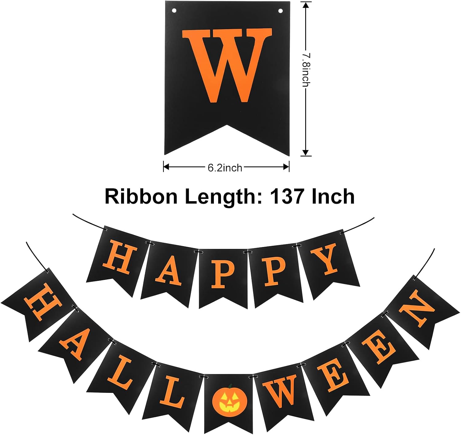 MiniRed Halloween Banner Set with Rope Threader